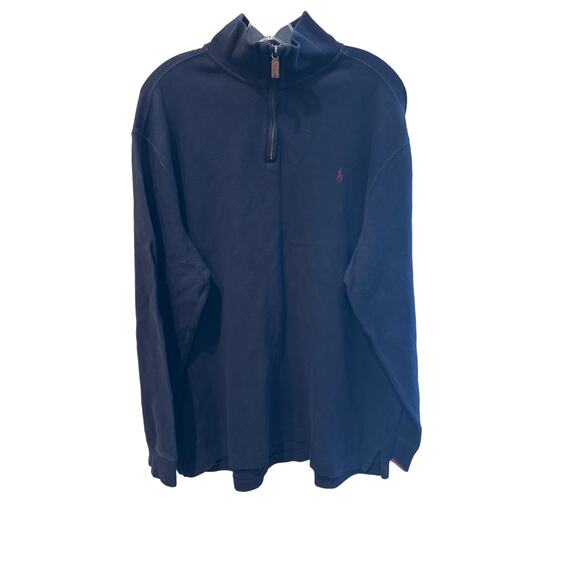 Men’s Polo By Ralph Lauren Quarter Zip Sweater. Size XXL - Picture 1 of 3